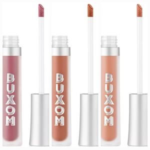 3 Buxom Full-On™ Plumping Lip Mattes in Brunching, Dolly, & Catching Rays, NIB